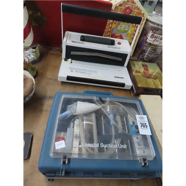 Suction Kit, Binder