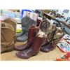 Image 2 : 5-Cowboy Boots -Pairs - 5 X $
