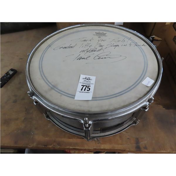 Autographed Precussion Drum