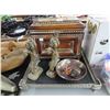 Image 1 : Ornate Tray, Storage Box, Candlesticks, Paper Weights