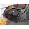Image 2 : Mocha Pleather Storage Ottoman