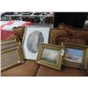 Image 1 : Framed Sea Scape Art Portrait, Framed Declarations