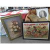 Image 1 : Framed Circus Poster (Broken Pane ), Floral