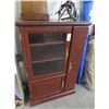 Image 1 : Cherry Cabinet w/CD Storage
