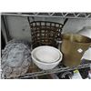 Image 2 : Figural Sconce, Metal Bucket, Punch Bowl, Decanter w/Spigot