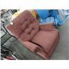 Image 1 : Maroon Cloth Recliner