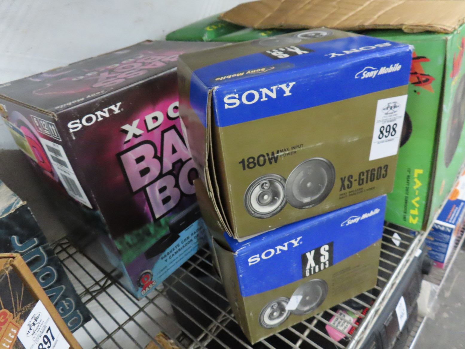 Sony Speaker, Base Box - 3 Sets