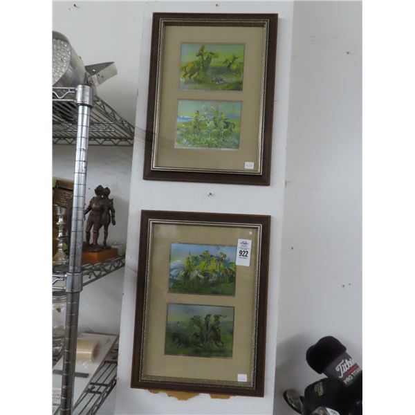 Framed Western Scenes - 2