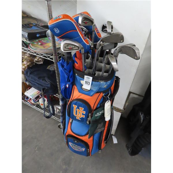 Callaway Big Bertha Golf Clubs w/Florida Gator Bag Owned by Kevin Clark