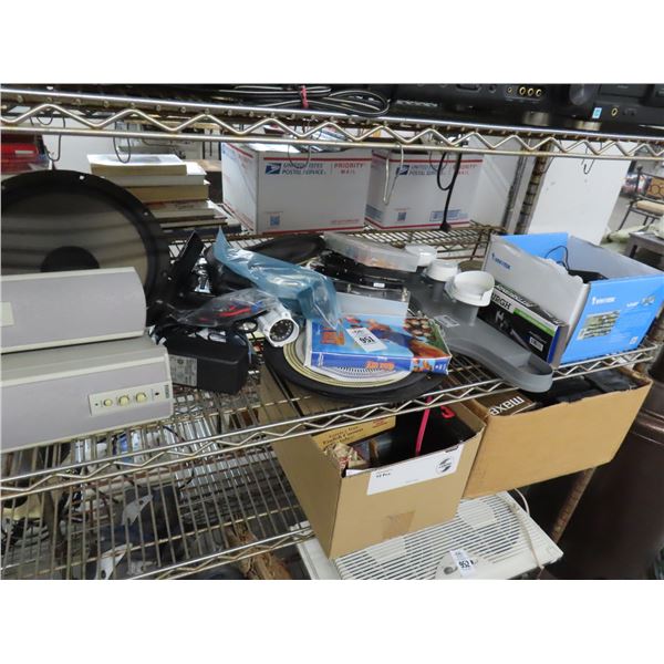 Security Camera, Yamaha/Other Componants, Video Tapes, Electronics