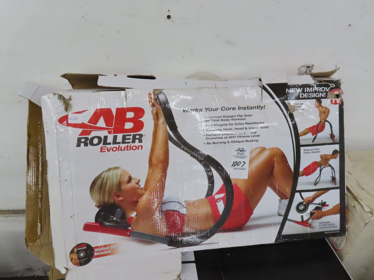 Ab Rider Exerciser AB Roller Exerciser