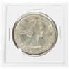 Image 2 : #33 1961 CANADIAN $1 DOLLAR SILVER VOYAGEUR COIN