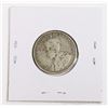 Image 2 : #50 1920 25 CENTS CANADIAN SILVER COIN GEORGE V