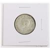 Image 2 : #53 1939 25 CENTS CANADA SILVER COIN QUARTER WW2