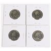 Image 2 : #65 1973 25 CENTS CANADA RCMP QUARTER LOT OF 4