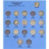 Image 2 : #77 WHITMAN COIN BINDER W/ 44  SILVER DIMES CANADA