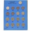 Image 2 : #78  WHITMAN COIN BINDER W/36 5 CENT NICKEL CANADA