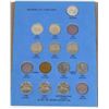 Image 3 : #78  WHITMAN COIN BINDER W/36 5 CENT NICKEL CANADA