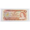 Image 1 : #95 1974 CANADA TWO DOLLAR BILL PAPER MONEY