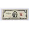 Image 1 : #99 UNITED STATES TWO DOLLAR BILL 1953 SERIES C
