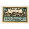 Image 2 : #103  POST WW1 1920 GERMAN 50 PFENNIG BANKNOTE
