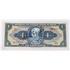 Image 1 : #123 BRAZIL 1950'S 1 CRUZEIRO PAPER MONEY BILL