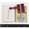 Image 1 : #143 WW2 SILVER CANADIAN  1939 1945 WAR MEDAL IN