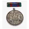 Image 2 : #144 WW2 SILVER CANADIAN VOLUNTEER SERVICE MEDAL