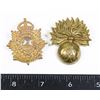 Image 1 : #169 WW2 CANADIAN CAP BADGE LOT ELGIN REGIMENT +