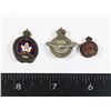 Image 1 : #173 LOT OF 3 WW2 CANADIAN INSIGNIA RCAF RESERVE
