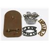 Image 2 : #184  BRITISH MILITARY INSIGNIA SHOULDER TITLES +