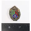 Image 1 : #190 FRENCH 1ST FOREIGN LEGION CAP BADGE 1900'S