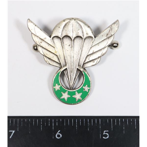 #193 FRENCH MADE PARATROOPER BADGE DRAGO PARIS