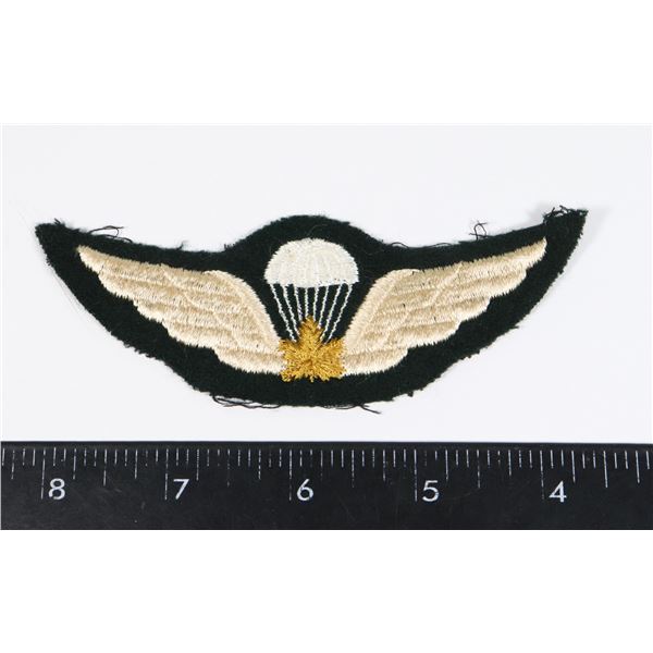 #201 CANADIAN JUMP WINGS PARACHUTIST 1940'S/50S