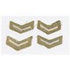 Image 2 : #207 WW2 CANADIAN BATTLEDRESS CHEVRON LOT OF 4