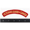 Image 1 : #212 VETERANS GUARD OF CANADA SHOULDER TITLE
