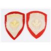 Image 2 : #213 KOREAN WAR CANADIAN 25TH BRIGADE PATCH PAIR