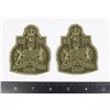 Image 1 : #214 CANADIAN CANADA MILITARY UNIFORM INSIGNIA LOT