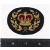 Image 1 : #233 UNIFORM CROWN RANK INSIGNIA CANADA BRITAIN