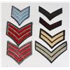 Image 2 : #244 LOT ASSORTED MILITARY  CHEVRON INSIGNIA