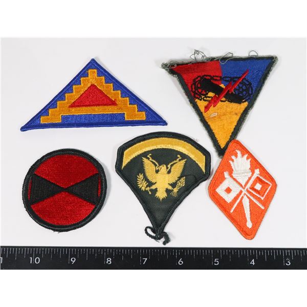 #246 UNITED STATES OF AMERICA MILITARY PATCH LOT