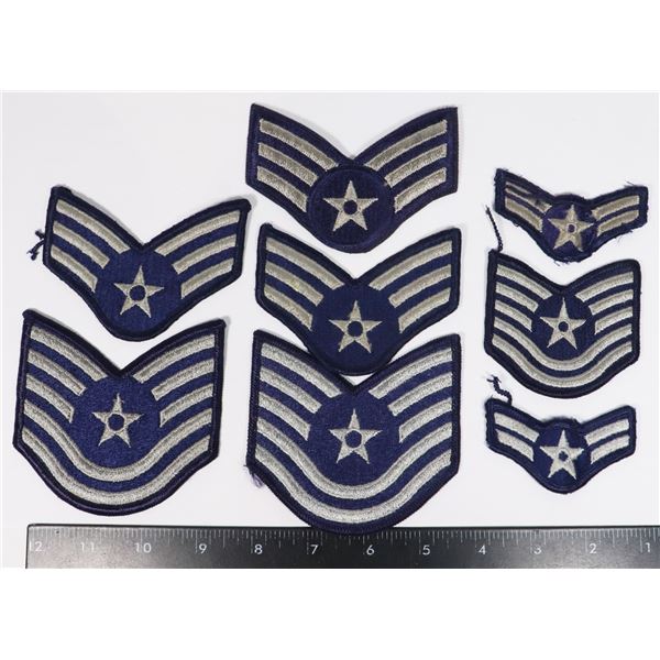 #247 UNITED STATES AIR FORCE RANK INSIGNIA LOT