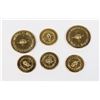Image 3 : #254 LOT 6 ROYAL ARTILLERY BUTTONS BRITISH LONDON