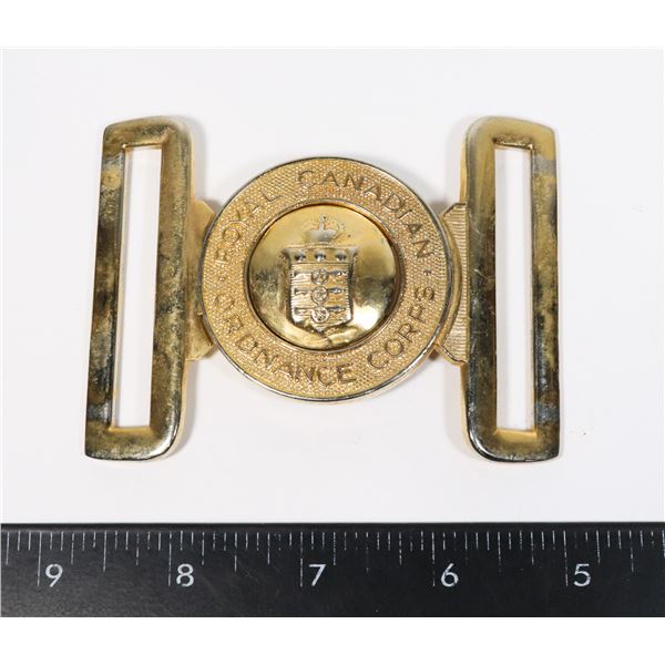 #257 ROYAL CANADIAN ORDNANCE CORPS BELT BUCKLE