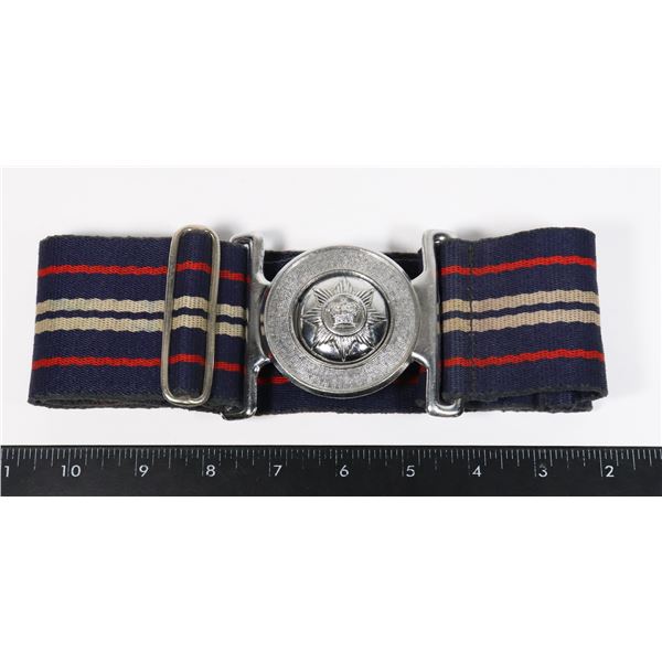 #259 BRITISH ARMY PARADE BELT BUCKLE COLD WAR ERA