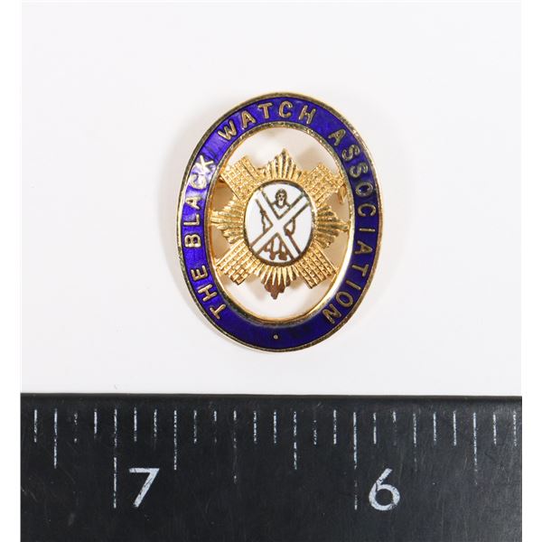 #260 BRITISH BLACK WATCH ASSOCIATION PIN