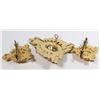 Image 2 : #263 STAYBRITE RCMP CAP BADGE COLLAR BADGE SCULLY