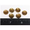 Image 1 : #270 RCMP VISOR CAP BUTTON 3 SETS SMALL SIZE