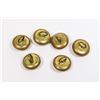 Image 2 : #270 RCMP VISOR CAP BUTTON 3 SETS SMALL SIZE