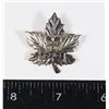 Image 1 : #277 CANADIAN POLICE MAPLE LEAF INSIGNIA BADGE